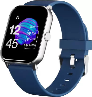 Ambrane Wise-Eon 1.69Lucid Display bluetooth calling function & 7 days battery life Smartwatch (Blue Strap, Regular) Ambrane Wise-Eon 1.69Lucid Display bluetooth calling function & 7 days battery life Smartwatch (Blue Strap, Regular)